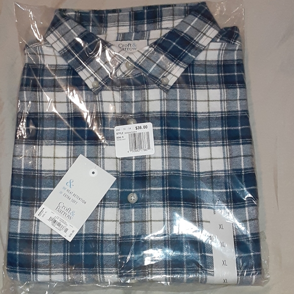 croft & barrow Other - New Croft & Barrow Flannel Shirt